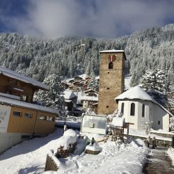 Kirche, Winter, Ausblick, Altertum